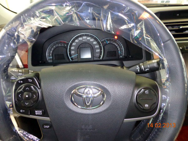Установка противоугонного комплекса на Toyota Camry