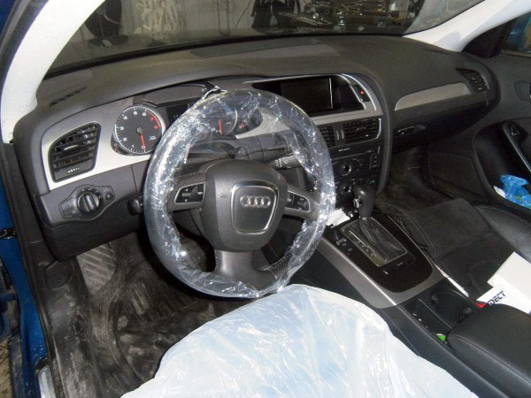 Установка противоугонного комплекса на Audi A4