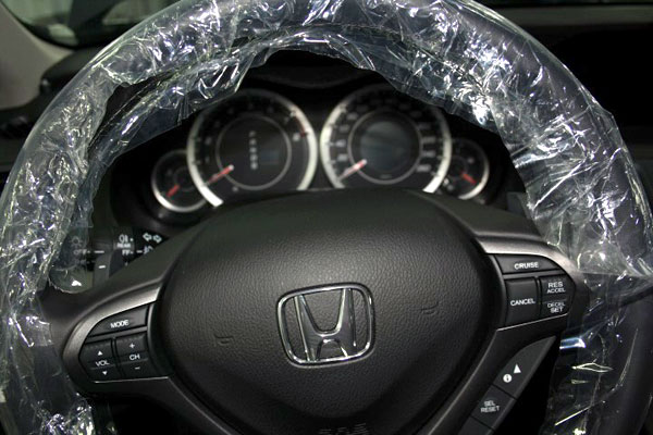 Установка противоугонного комплекса на Honda Accord