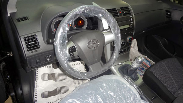 Установка противоугонного комплекса на Toyota Corolla