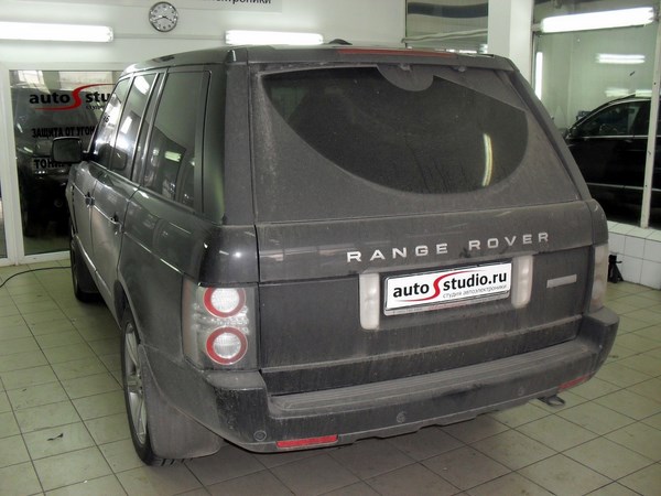 Установка противоугонного комплекса на Land Rover Range Rover