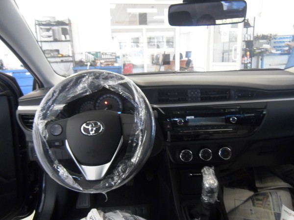 Установка защитной сетки радиатора на Toyota Corolla