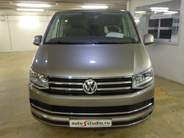 Установка охранного комплекса на Volkswagen Multivan