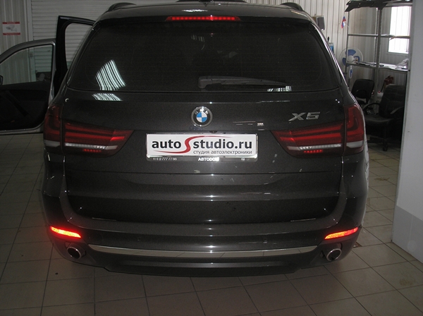 Установка защитной сетки радиатора на BMW X5