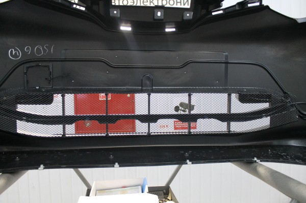 Установка защитной сетки радиатора на Nissan Qashqai