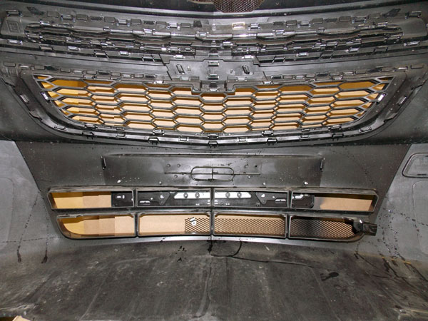 Установка защитной сетки радиатора на Chevrolet Cobalt