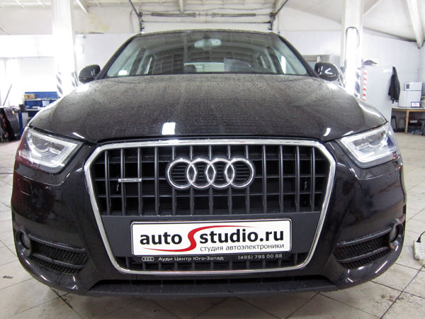 Установка противоугонного комплекса на Audi Q3