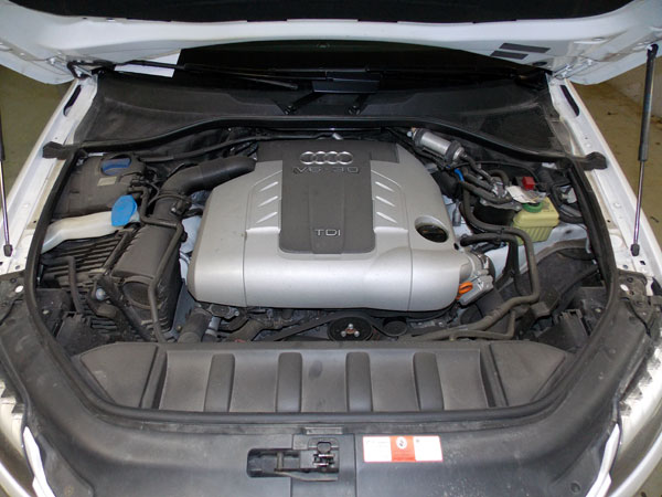 Установка противоугонного комплекса на Audi Q7