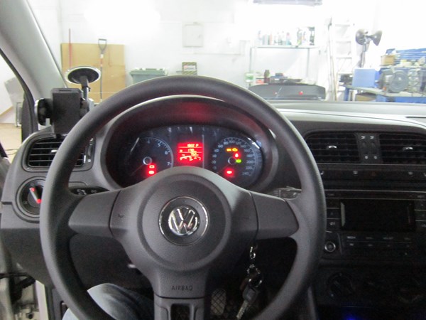 Установка светодиодных линз на Volkswagen Polo