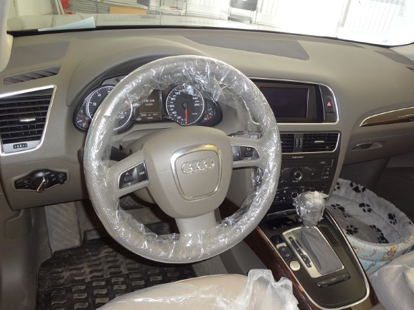 Установка защитной сетки радиатора на Audi Q5