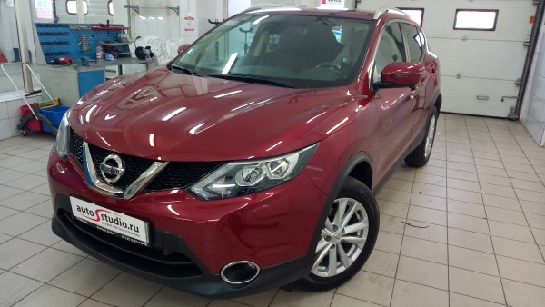 Установка охранного комплекса на Nissan Qashqai