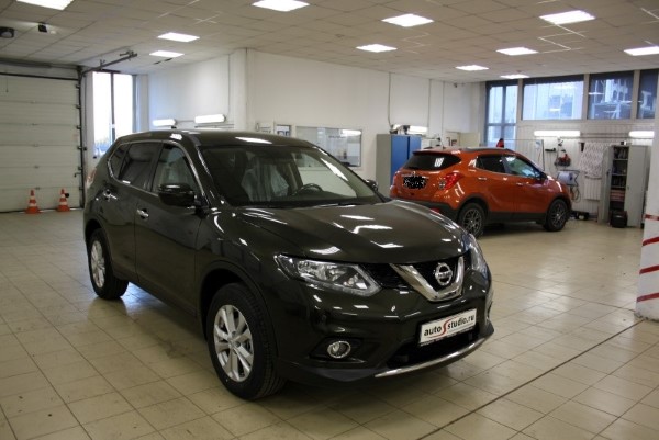 Установка охранного комплекса на Nissan X-Trail