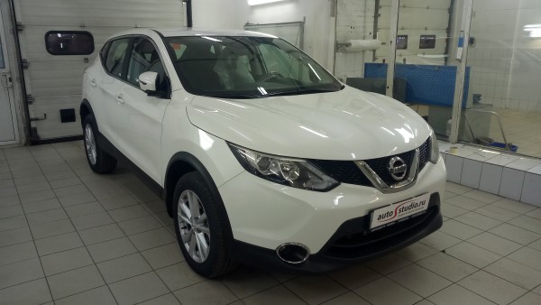 Установка охранного комплекса на Nissan Qashqai