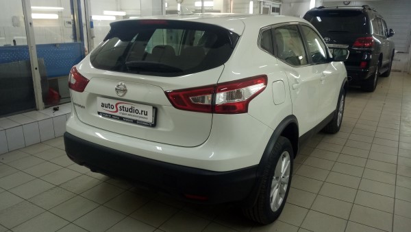 Установка охранного комплекса на Nissan Qashqai