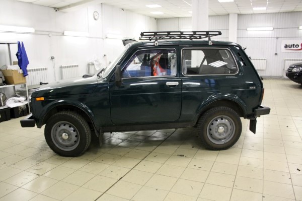 Комплексная вибро-шумоизоляция на Lada Niva