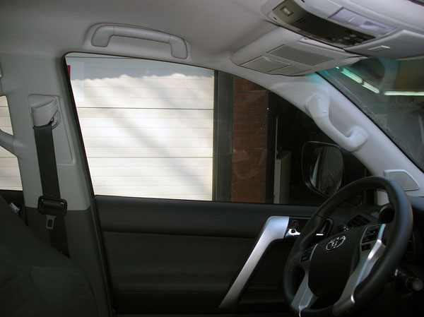 Тонирование стекол и установка охранного комплекса на Toyota Land Cruiser Prado 150