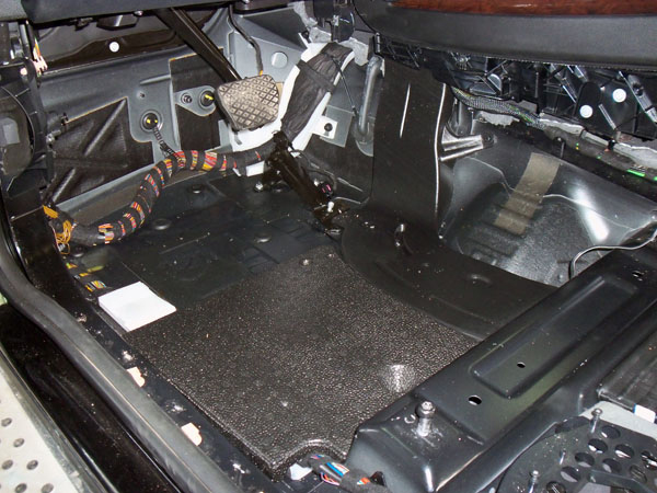 Комплексная шумоизоляция BMW X5